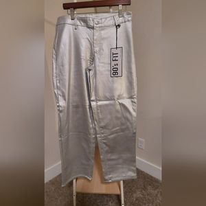 Almost Famous Silver 90's Fit Pants Junior's Size 7